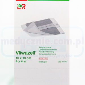 Vliwazell 10*10cm pansament absorbant steril 1pc